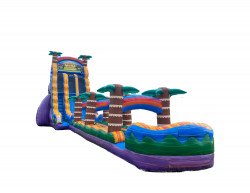 27ft Tiki Plunge Water Slide